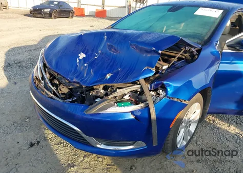 2017 Chrysler 200 Limited Platinum from USA, damaged, VIN 1C3CCCAB4HN509887